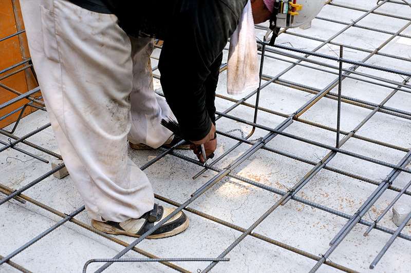 鉄筋工事作業員